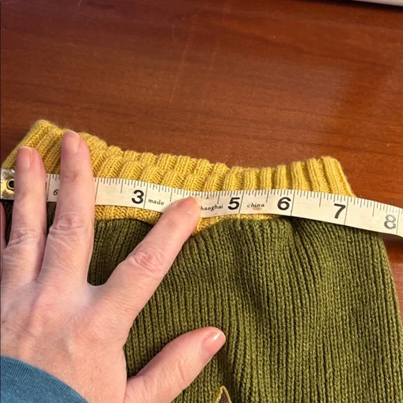 Star Wars Boba Fett Dog Sweater - Green and Yellow size small/medium - Picture 7 of 7